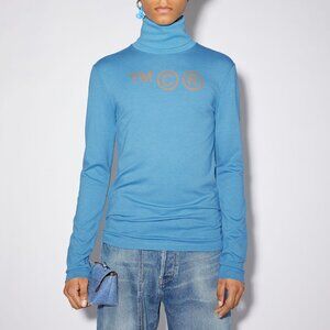 BNWT AW21 ACNE STUDIOS SYNTHETIC TURTLENECK TSHIRT XL